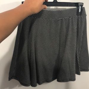polka dot circle skirt